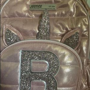 New never used justice bag